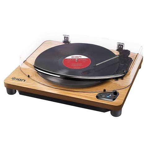 ION Audio Air LP, Bluetooth Turntable with USB Conversion, Wood at Gear4music