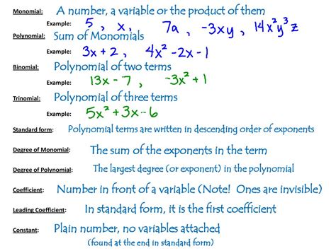 A number, a variable or the product of them - ppt download