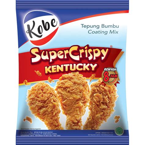 Kobe Super Crispy Kentucky Coating Mix 75g Tepung Bumbu Ayam Goreng