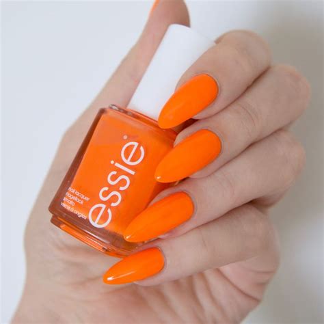 Essie Neon 2017 Collection 'mark on miami'- neon orange nail polish ...