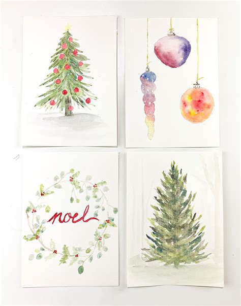 Christmas Watercolor ProjPack • Classy Artist Box