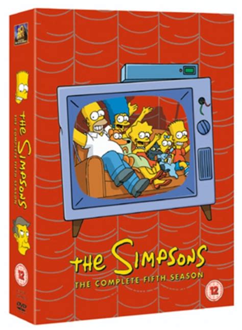 The Simpsons: Complete Season 5 | DVD Box Set | Free shipping over £20 ...