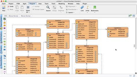 Er Diagram Word Template – ERModelExample.com