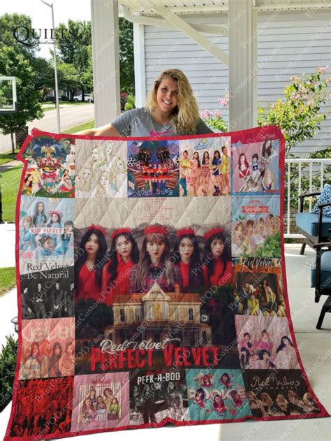 Red Velvet Albums Quilt Blanket - Beeteeshop