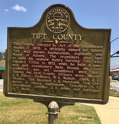 Tift County - Georgia Historical Society