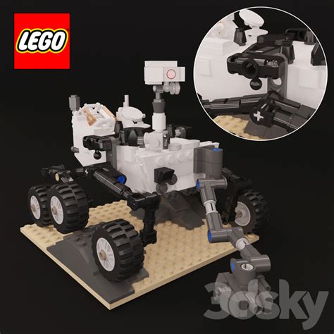 3d models: Toy - Curiosity LEGO