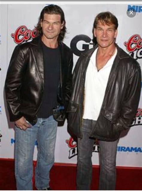 With Don. | Patrick swayze, Swayze, Movie stars