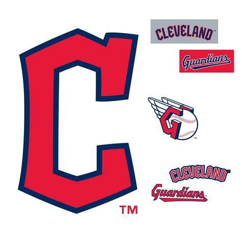 Cleveland Guardians: C Logo - Officially Licensed MLB Removable Adhesi | Cleveland, ? logo ...