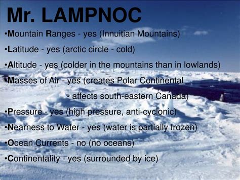 PPT - Northern Canada Climate PowerPoint Presentation, free download ...