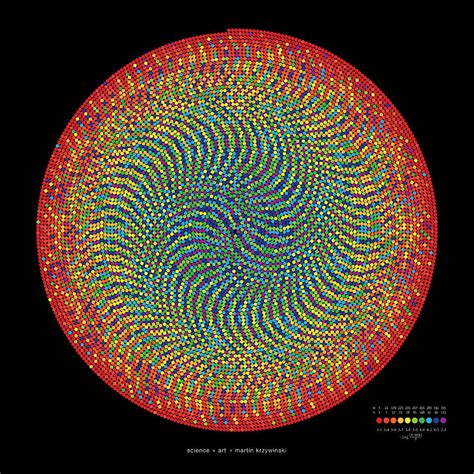 10000 Approximations of Pi Digital Art by Martin Krzywinski - Fine Art ...