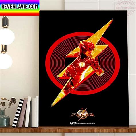 The Flash 2023 DC Comics Promo Poster Home Decor Poster Canvas - REVER LAVIE