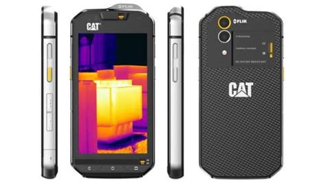 CAT Unveils A New Rugged Smartphone With Thermal Imaging