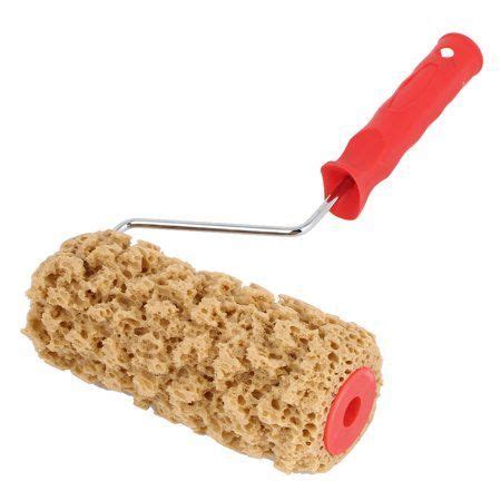 Home Wall 7" Texture Pattern Painting Tool Sponge Paint Roller ...