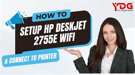 How to Connect HP Deskjet 2755e to WiFi? - HP Printer