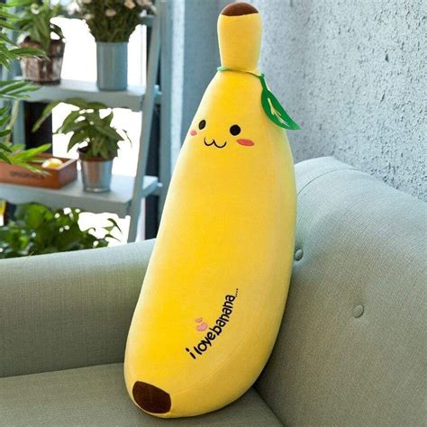 Kawaii Banana Plush/Pillow – BlossomMemento