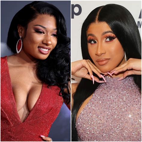 Cardi B Says She Was Too Shy to Speak to Megan Thee Stallion for a ...