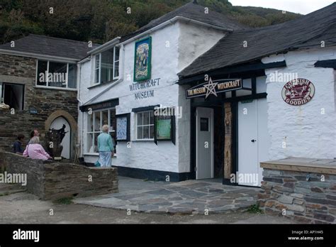 Tourists visit the Museum of Witchcraft at Boscastle a year after the ...