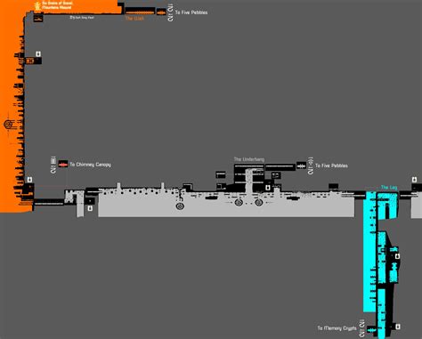 Rain World - Detailed Region Maps