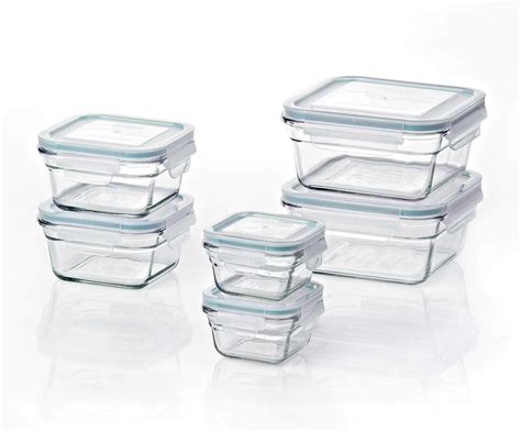 Amazon.com: Glasslock Oven and Microwave Safe Glass Food Storage ...