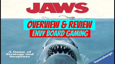 Jaws Board Game Overview & Review