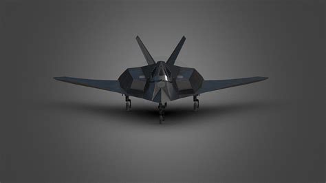 3D F117 Aircraft Model - TurboSquid 1653748