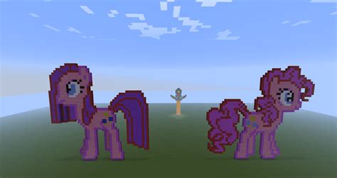 Pinkamina My Little Pony Minecraft Pixel Art by CreeperID on DeviantArt