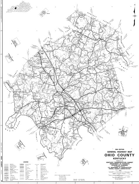 Map Of Southern Ohio And Kentucky