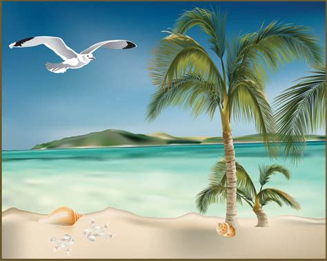 33+ Beach Scene Clipart Pictures - Alade