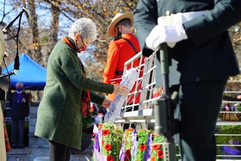 A closer look at the Remembrance Day ceremony in Victoria Park | CBC News