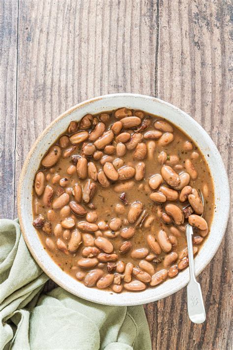 Crock Pot Pinto Beans (no soak) - Recipes From A Pantry