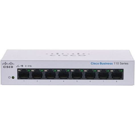 Cisco CBS110-8T-D 110 Series Unmanaged 8-Port Ethernet Switch @ Best ...