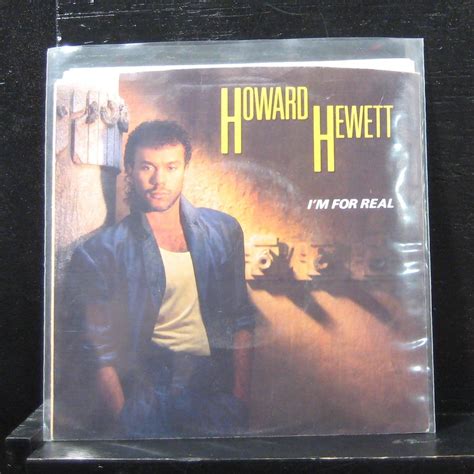 Howard Hewett - HOWARD HEWETT: I'm For Real / Eye On You (45 RPM Vinyl) [Elektra 7-69527, 1986 ...