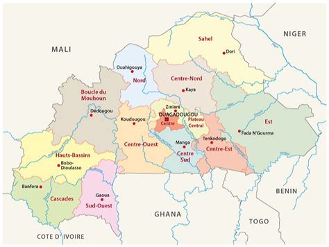 Burkina Faso Maps & Facts - World Atlas