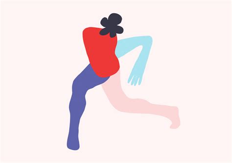 Icons with abstract shapes of body parts | Behance