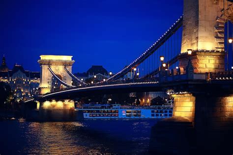 Premium Photo | Night view architecture budapest hungary tourist trip nightlife europe landscape