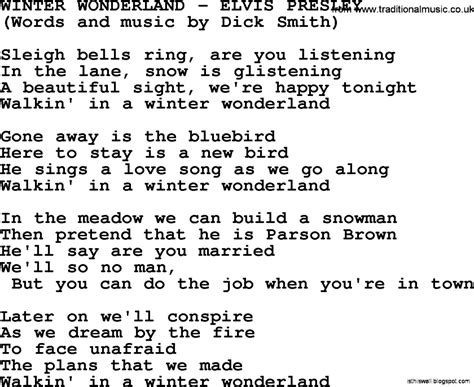 Winter Wonderland Lyrics | This Wallpapers