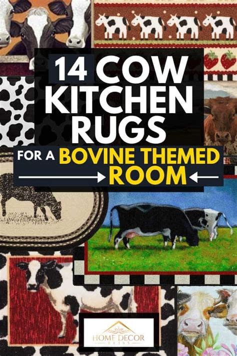 12 Cow Kitchen Rugs For a Bovine Themed Room - Home Decor Bliss in 2020 | Cow kitchen, Cow ...