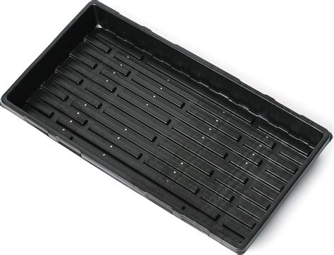 Amazon.com : 1020 Microgreens Growing Trays with Holes 5 Pack - Heavy Duty Plastic Plant Trays ...