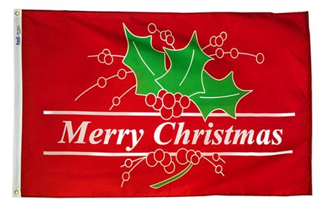 Buy Merry Christmas - 3'X5' Nylon Flag | Flagline