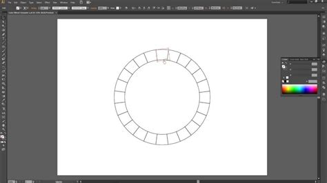 How to create a color wheel template in Adobe Illustrator CS6 | Adobe illustrator cs6, Design ...