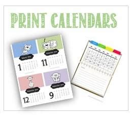 Free Printable Calendar Templates