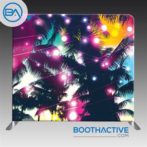 8' x 8' Backdrop - Beach Party – BoothActive