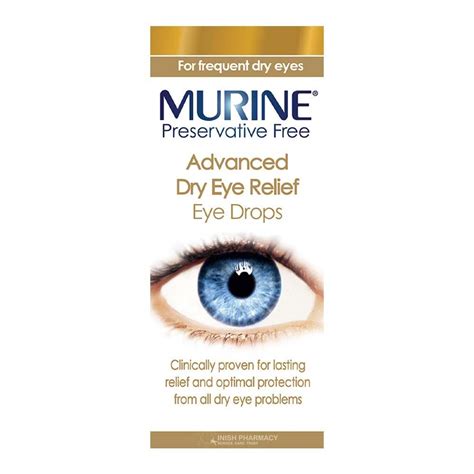 Murine Advanced Dry Eye Relief Eye Drops 10ml | Inish Pharmacy | Ireland