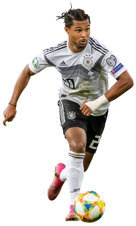 Serge Gnabry Germany football render - FootyRenders