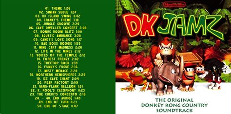 DK Jamz - The Original Donkey Kong Country Soundtrack (1995) CD - The Music Shop And More