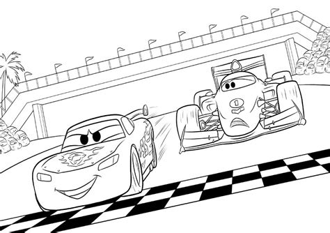 Coloring Pages Cars Lightning Mcqueen