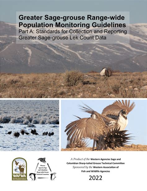 (PDF) Greater Sage-grouse Range-wide Population Monitoring Guidelines ...