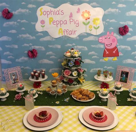 Garden party, Spa party, Peppa Pig-ish / Birthday "Sophia’s Peppa Pig-Inspired Garden Spa-ty ...