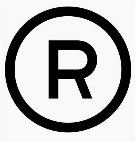 Copyright Symbol R Png Clipart Registered Trademark Symbol Png, Transparent Png Transparent Png ...