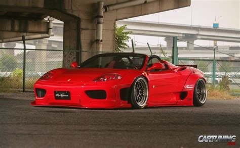 Widebody Ferrari 360 Modena Spider